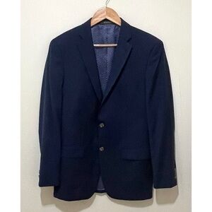 Classic Indichino Custom Navy Blue Men's Blazer